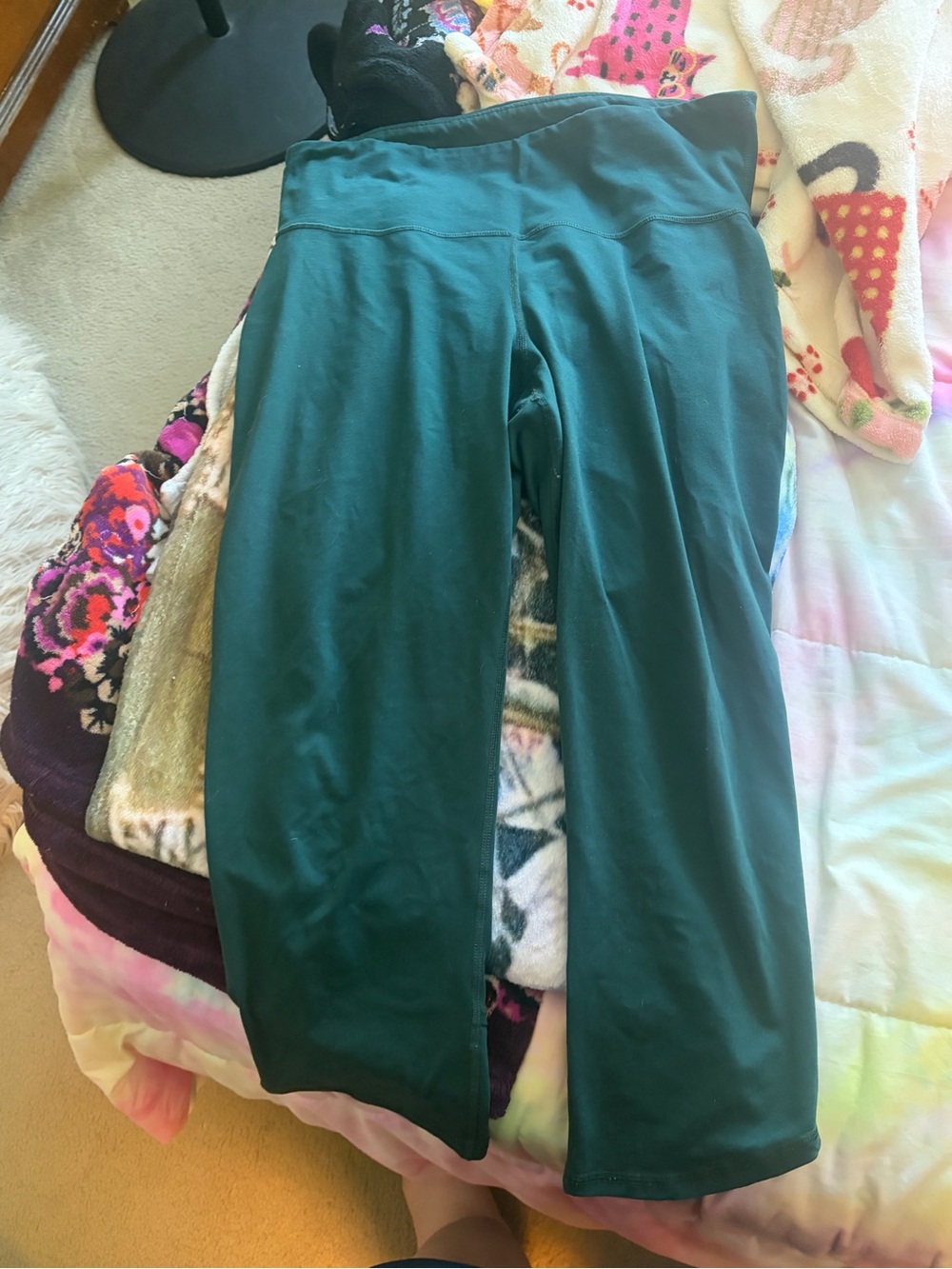 Old Navy Women's Teal Active Capri Leggings
